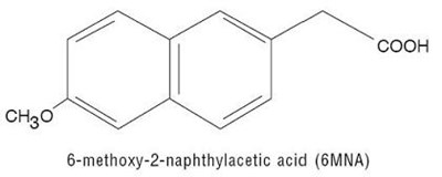 Nabumetone 500 mg Structure2 Image (Nabumetone 500 mg Structure2)